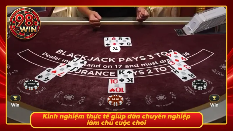 Người chơi đặt cược với số tiền vừa phải với ngân sách
