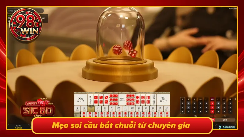 Màn hình trò chơi tài xỉu Lotus từ sảnh cược casino