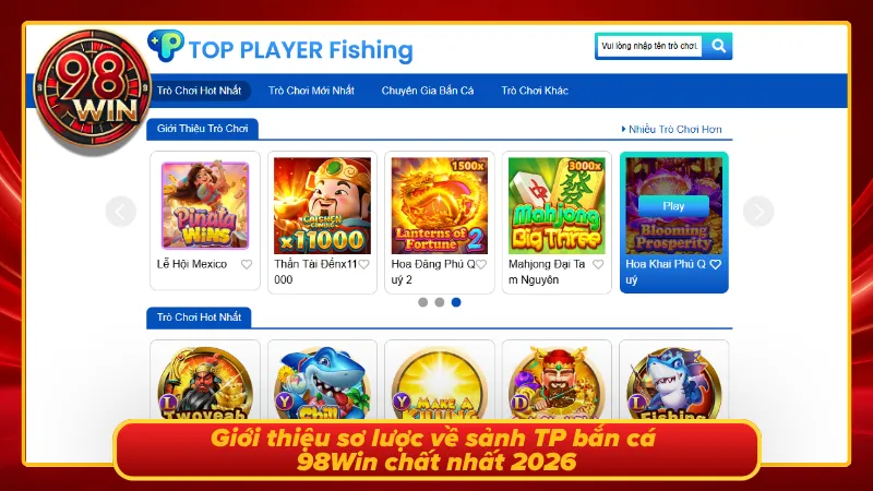 Khái niệm của sảnh săn sinh vật biển TP tại nhà cái