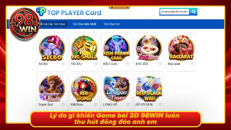 Sân chơi được đông đảo cược thủ ưa chuộng